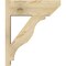 Ekena Millwork Funston Slat Rough Sawn Outlooker, Douglas Fir, 8"W x 22"D x 26"H OUT08X22X26FST06RDF - alternate 3
